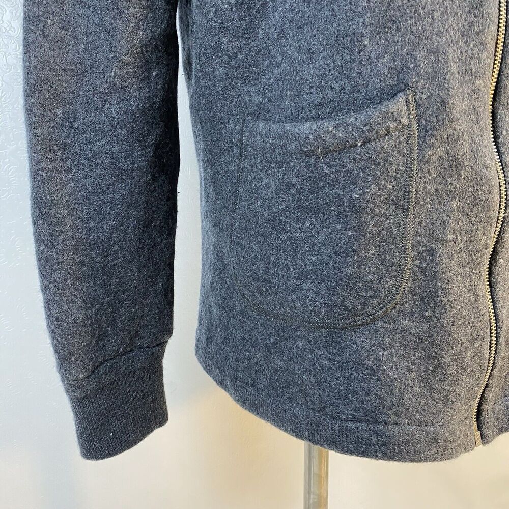 Wallace & Barnes Jacket Mens XL READ Gray Wool - Picture 4 of 12